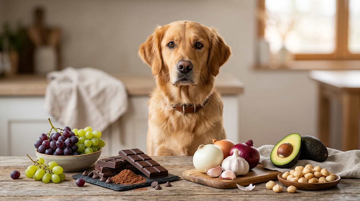Alimentos Proibidos para Cachorros: O Que Cão Não Pode Comer