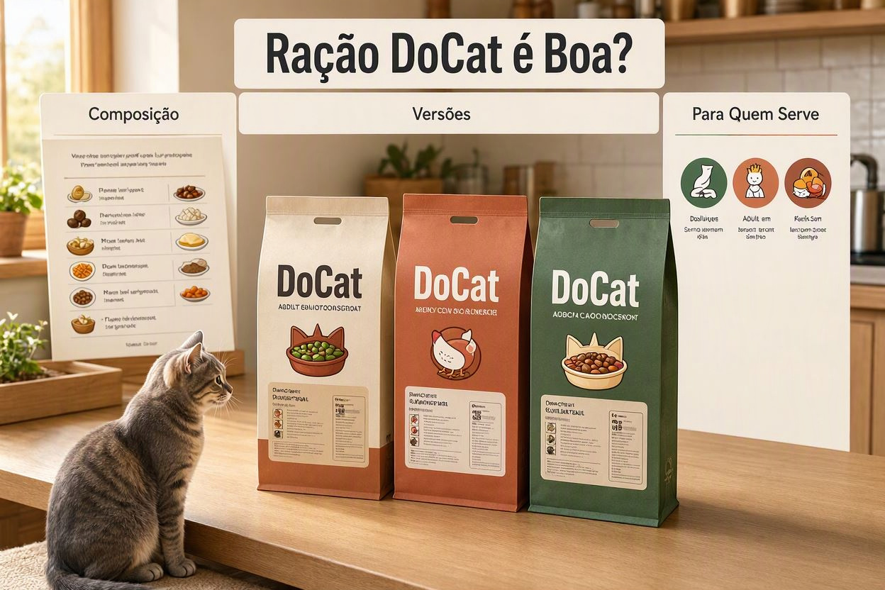Ração DoCat é Boa? Composição, Versões e Para Quem Serve