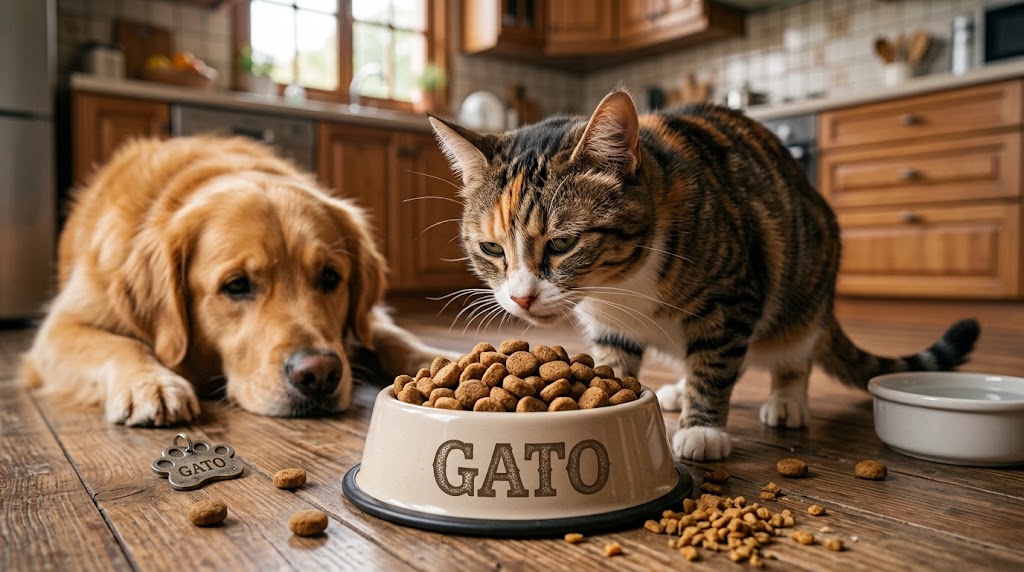 Ração de Gato Faz Mal para Cachorro? Veja o Que Fazer